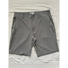 Peter Millar Gray Performance Golf Shorts Men's Size 36 Stretch Lightweight