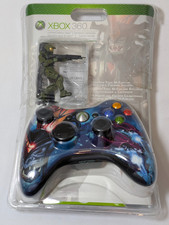 Controlador inalámbrico Microsoft Xbox 360 Halo 3 con estatuilla Todd McFarlane