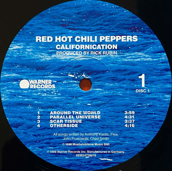 Red Hot Chili Peppers - Californication (2xLP, Album, RE) (Mint (M