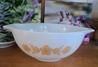 PYREX Butterfly Gold #443 2-1/2 Qt Cinderella Mixing Nesting Bowl A+ Condition