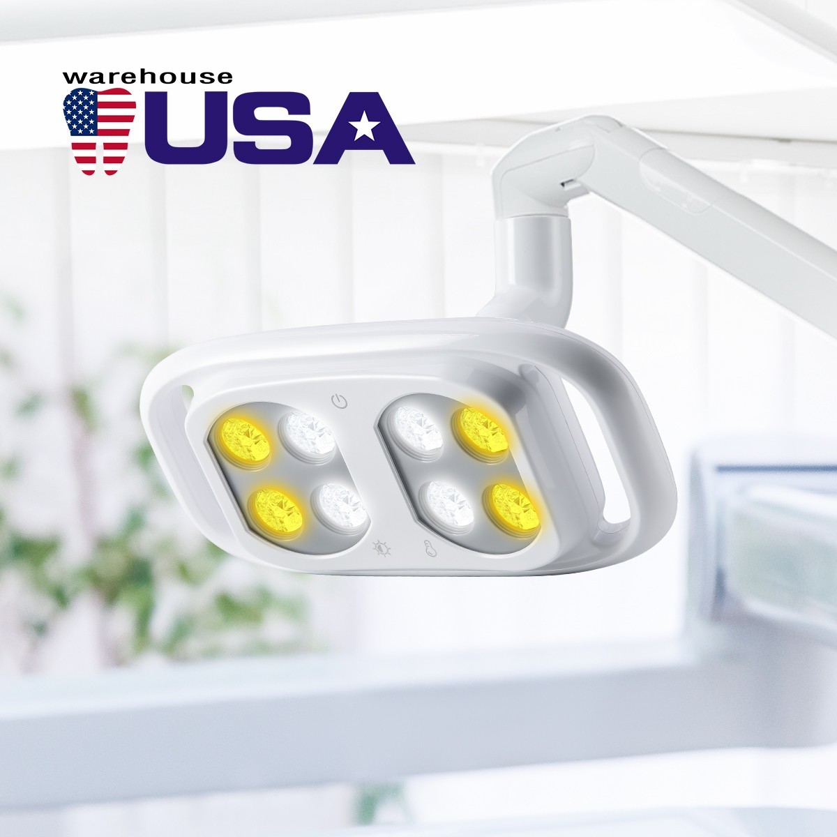 Portable Dental Suction Machine Vacuum System/Silent Oil-Free Air Compressor