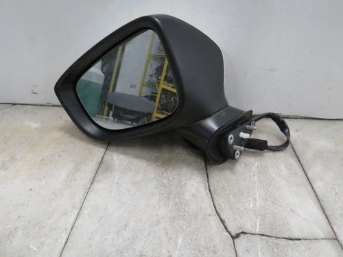 2017 MAZDA 6 LEFT SIDE MIRROR BLIND SPOT W/O AUTO DIMMING WHITE PEARL MICA 25D