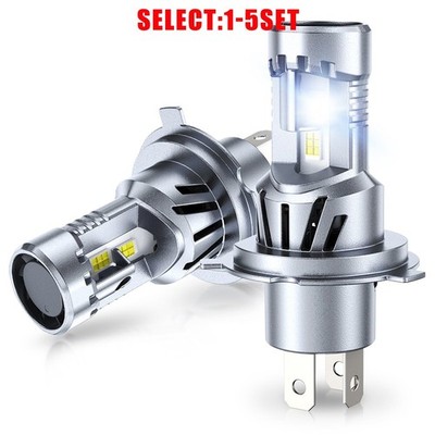 High Low Beam H4 9003 LED Headlight Bulbs CANBUS 6500K 48000LM A1 Ultra 2-10X