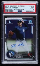 2016 Bowman Chrome Prospects Auto Dustin Fowler #BCAP-DFO PSA 9 MINT Auto tj0