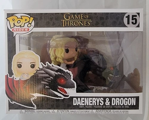 Funko Pop! Rides: Game of Thrones - Daenerys Targaryen (w/ Drogon) #15