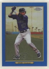 2020 Topps Turkey Red Chrome Series 2 Blue Refractor 16/50 Trevor Story n1u
