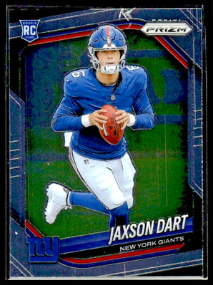 2025 Prizm NFL Base ROOKIES ONLY #301-400 MUST BUY 2 CARDS OR WILL BE CANCELLED