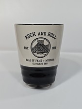 Rock and Roll Hall of Fame + Museum Travel Souvenir Shot Glass Cleveland Ohio
