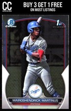 2023 Bowman 1st #BCP-55 Mairoshendrick Martinus Chrome Prospects Dodgers