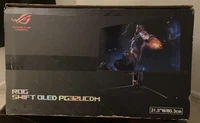 ASUS ROG Swift 32" 4K OLED PG32UCDM 240Hz 0.03ms Monitor - Original Box & Wires