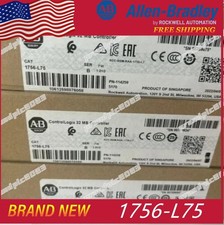 New Sealed 1756-L75 Series B Control Logix5575 Controller PLC 32MB Processor