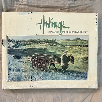 #ad Clark Hulings Signed 1986 A Gallery of Paintings Coffee Table Art Book HC Rare $110.00