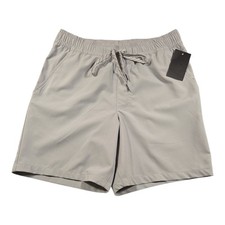 Quicksilver Boy's Elastic Waist Shorts Gray Size S