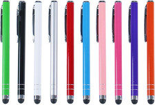 10 Pack Universal Capacitive Stylus Touch Screen Pens for Tablets Smartphones