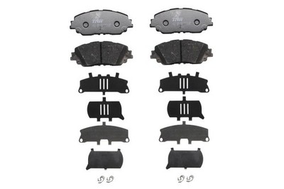 For TRW GDB2488 brake pad set, disc brake GDB2488 brake pads set front (with ex