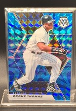 2021 Panini Mosaic - Frank Thomas #29 Reactive Blue Mosaic Prizm