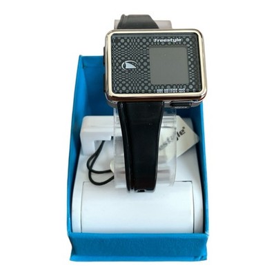NIB FREESTYLE The Tetra Watch Black Rubber Wristband Unisex  display picture 2