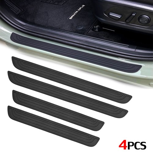 Protector de peldaños de panel de cubierta de umbral de puerta de auto 4 piezas para camioneta Ford