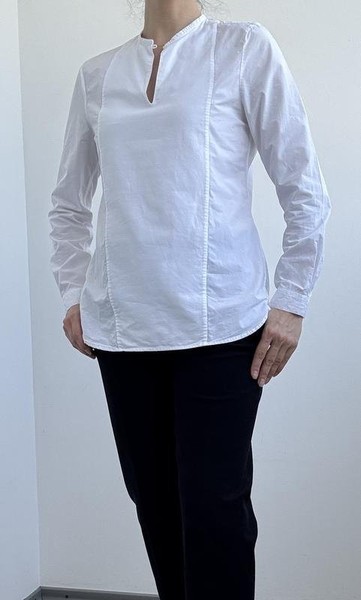 Women Aquascutum Shirt White Cotton 34 / XS / 42