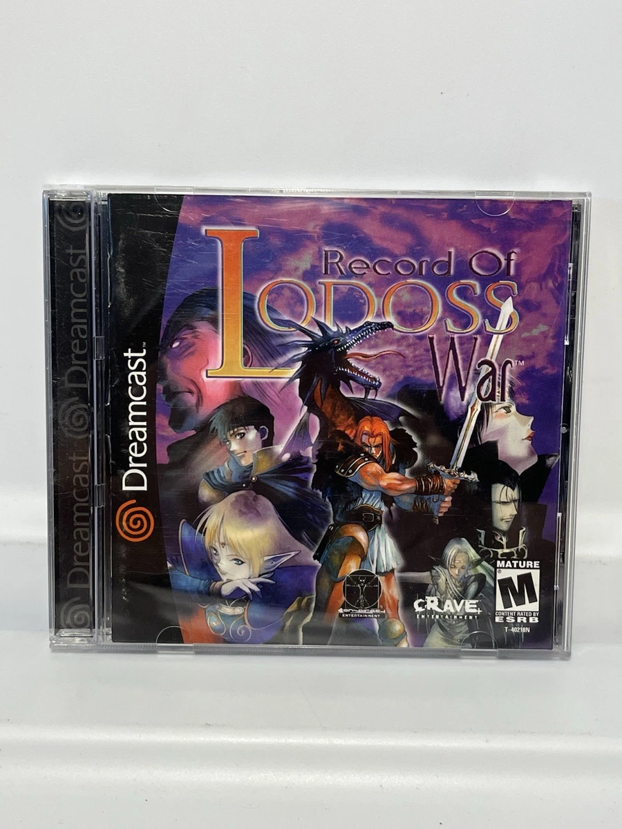 Sega Dreamcast Record of Lodoss War Video Games for sale | eBay