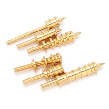 6Pcs Leather Burnisher Brass Slicker Pack Edge Polishing Heating Burnishing Tool
