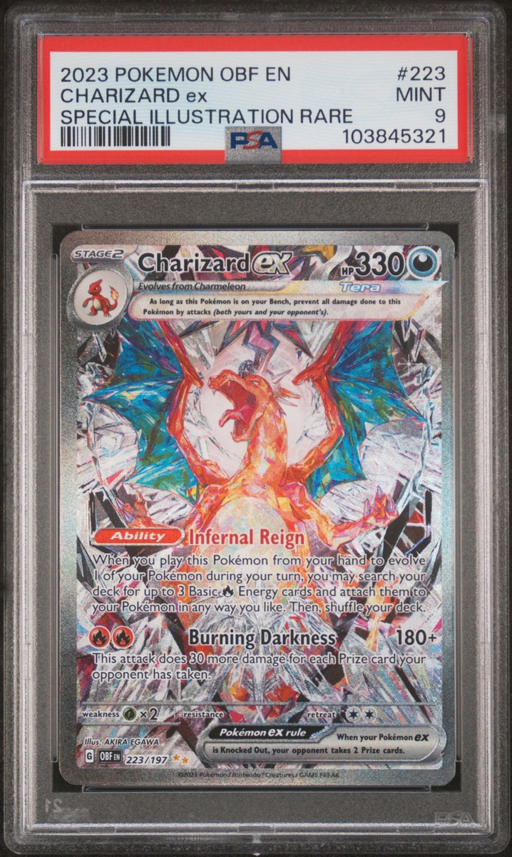 2023 POKEMON OBF EN-OBSIDIAN FLAMES SPECIAL ILLUSTRATION RARE