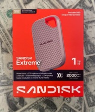 SanDisk Extreme Portable SSD 1TB  Up 2000 MB SDSSDE7W-1T00-AW25