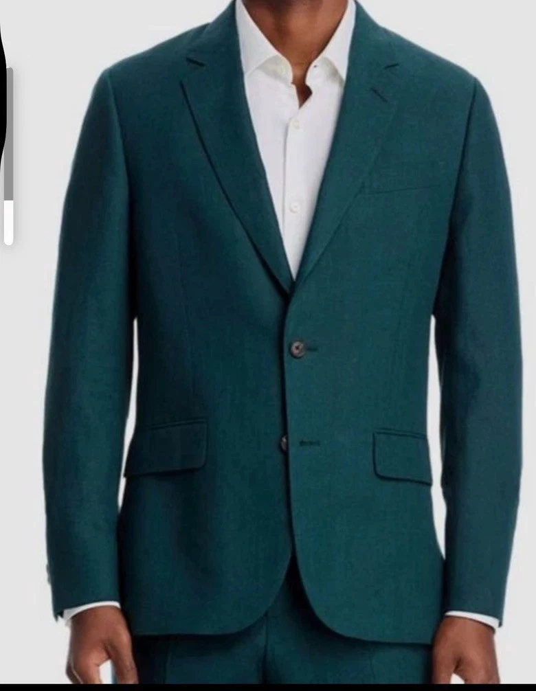 Paul Smith Men's Green Soho Linen Extra Slim-Fit Sport Coat Suit Jacket Size 42R
Opens in a new wind