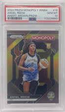 2024 Prizm Monopoly Insert Brown WNBA16 ANGEL REESE Chicago Sky RC #/249 PSA 10