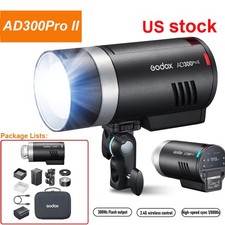US version Godox AD300Pro ii 2.4G TTL HSS 300Ws Outdoor Flash Light