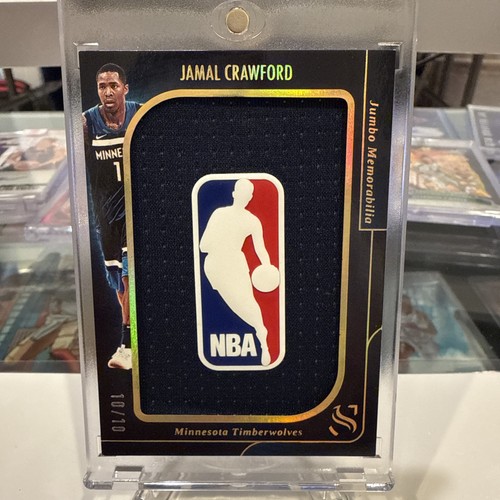 2024-25 Panini Silhouette Jamal Crawford 10/10 ~ eBay 1/1 NBA Logoman Patch