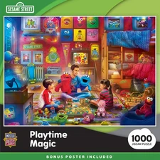 MasterPieces - Sesame Street - Playtime 1000 Piece Jigsaw Puzzle