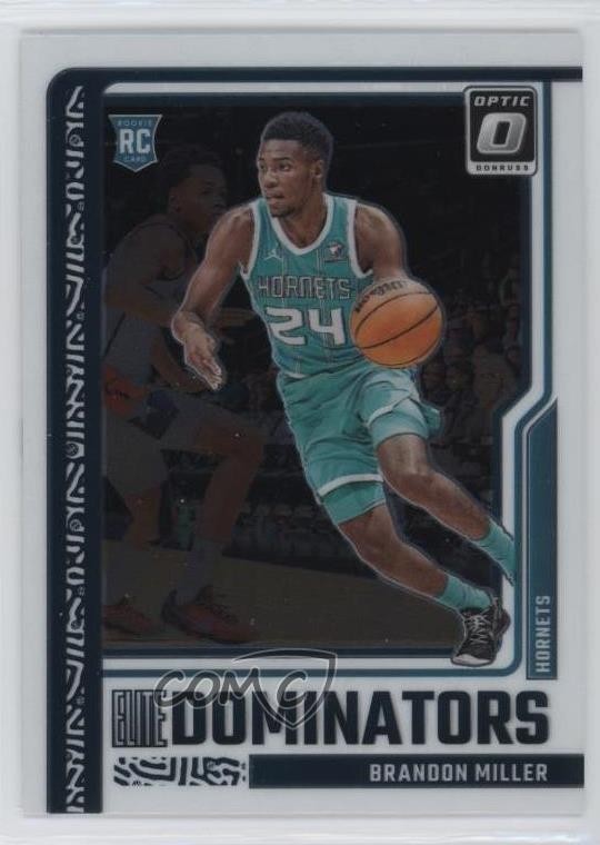 2023-24 Panini Donruss Optic Elite Dominators Brandon Miller #17 09vk