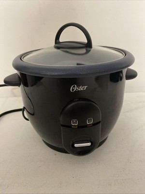 Oster Multi-use Rice & Grain Cooker Mdl #: CKSTRC6S-DM Black 6 Cups 2 Settings