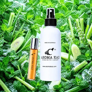 Lemongrass & Wild Mint Perfume Body Spray & Roll-On Fragrance Duo Alcohol-Free