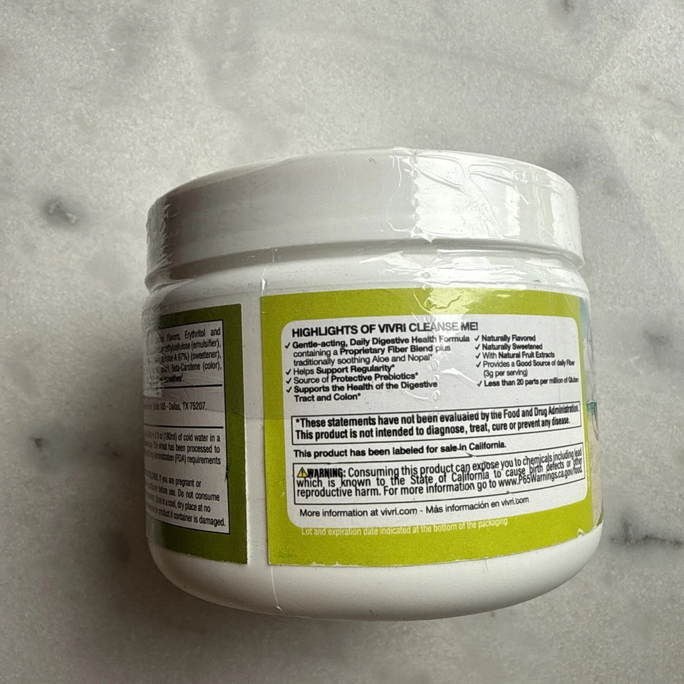 Chía limón lima Vivri Cleanse Me. mejor antes: Nov/2025. 30 raciones Foto 3 de 4