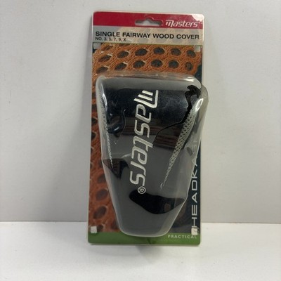 Masters Single Fairwayholz Abdeckung schwarz Headkase XI praktische Passform 3 5 7 9 x
