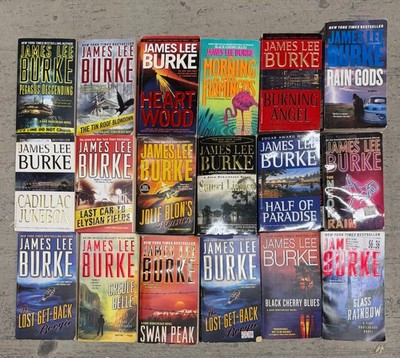Series Set DAVE ROBICHEAUX 18 books James Lee Burke Lot 