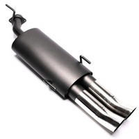 Sportauspuff EndschalldäMpfer 2X76Dtm Opel Vectra B ABE Neu