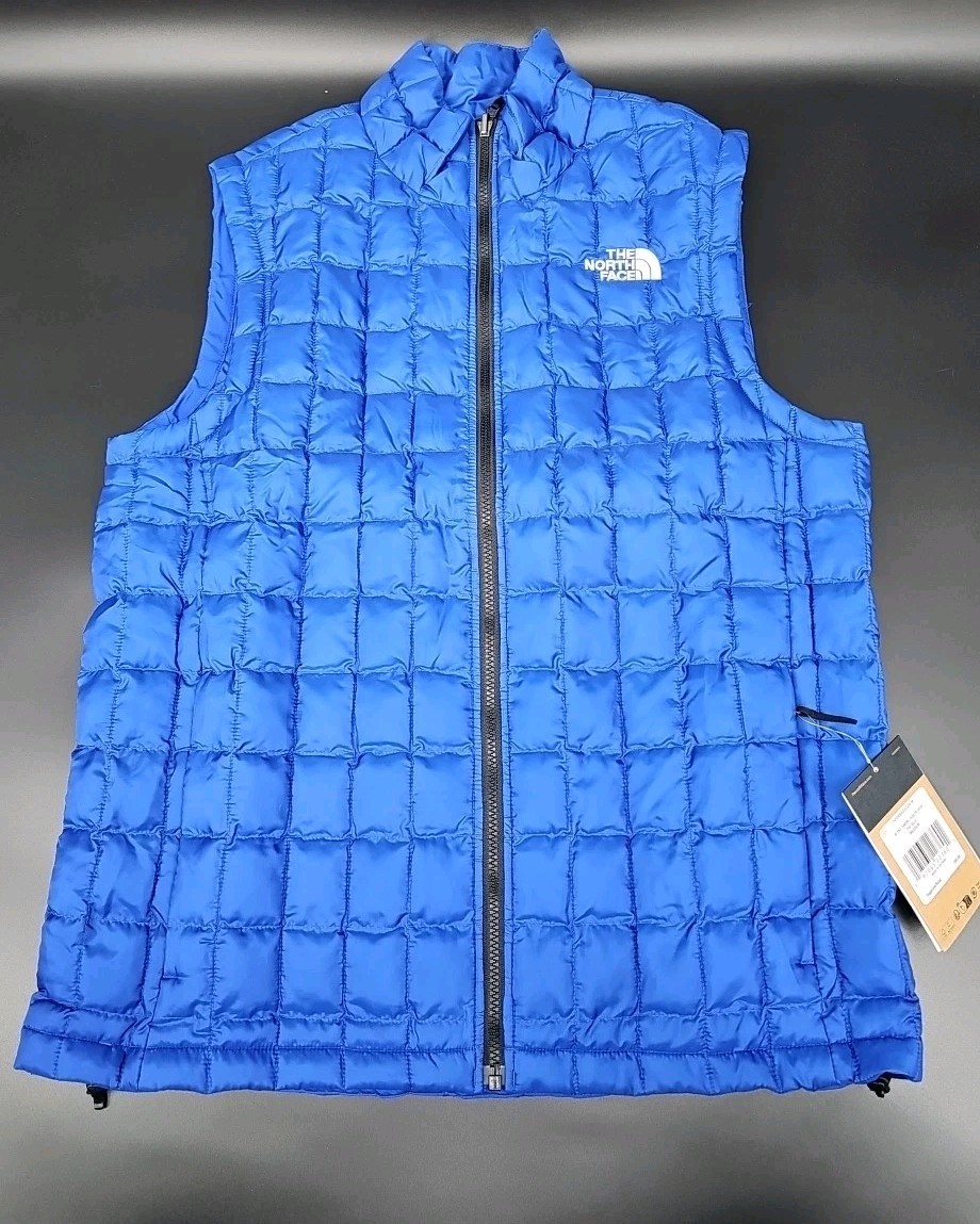 The North Face Thermoball Insulated Vest Blue Medium