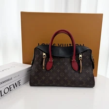 LOUIS VUITTON Tuileries  Monogram canvas Brown Shoulder Tote Bag ebayAG Auth