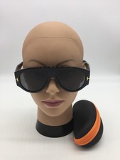 Tom Ford Black Frame Trendy Sunglasses 59-15-145 Grey Lenses