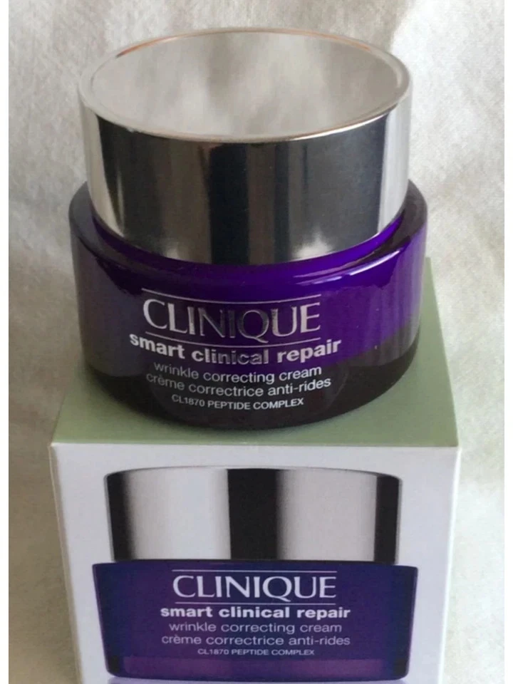 New Clinique Smart Clinical Repair Wrinkle Correcting Cream 1.7 oz/50 ml New - Image 2 of 3