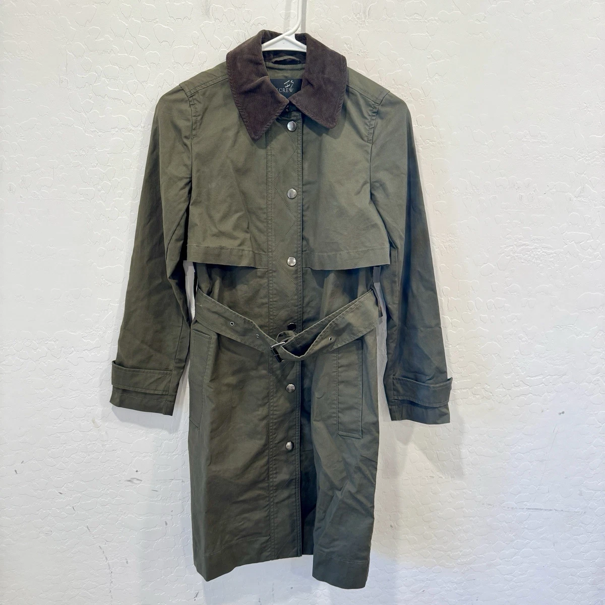 Corduroy Trench Coats Coats, Jackets & Vests for Women for sale - eBay