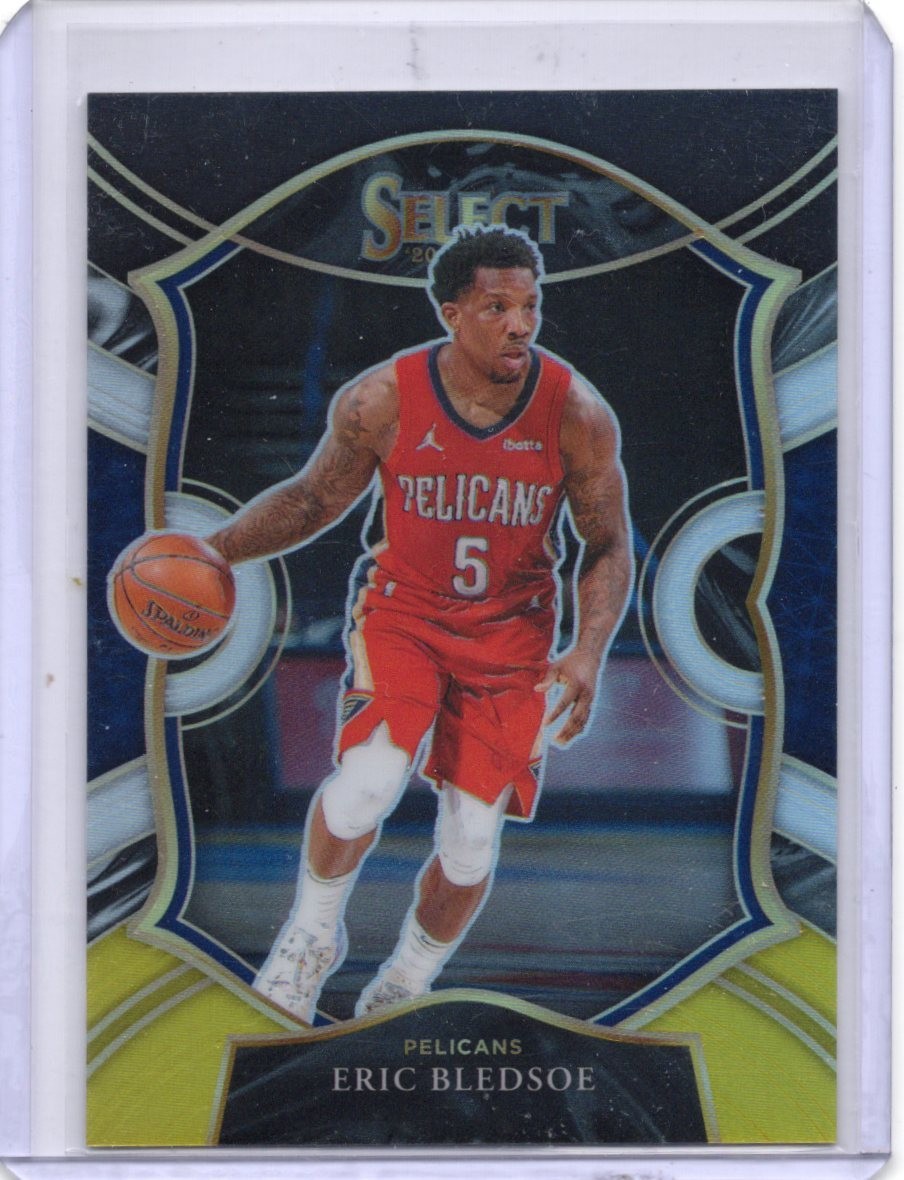 2020-21 Panini Select Eric Bledsoe #17 Black White Gold Prizm 1/1