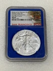 2020 (S) SILVER EAGLE  NGC MS 69 EMERGENCY PRODUCTION ~ FIRST DAY ~ BLUE CORE