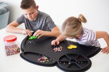 New Tinkermat Kids Gift 3D Rubber mat puzzles clay beads crafts, blocks, legos