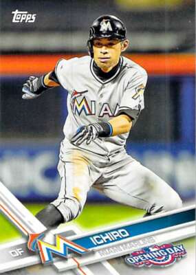 2017 Topps Opening Day #16 Ichiro NM-MT Marlins