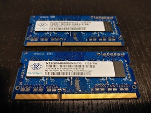 Nanya NT2GC64B8HC0NF-CG 4GB (2*2GB) DDR3 Memory