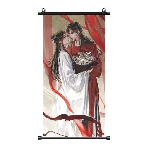 Tian Guan Ci Fu Anime Background Hanging Poster Wall Cloth Cospaly Collect Gift - Picture 23 of 35